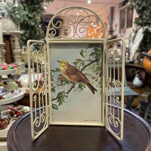 Yellowhammer by Basil Ede, in Vintage Birdcage Frame