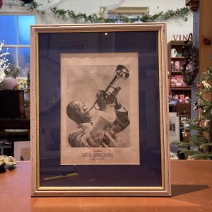 Framed Picture Of Louis Armstrong