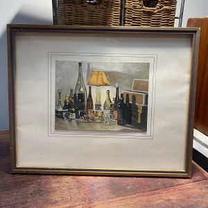 Framed Card Sent By Doreen Pugh, Winston Churchills Secretary, 1960