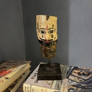 Vintage Indian Carved Puppet Head