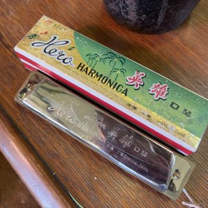 Fabulous Vintage Harmonica With Box