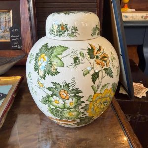 Beautiful Mason’s England “Henley” Large Ginger Jar