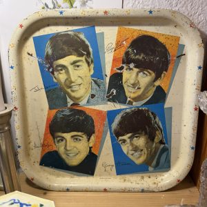 Vintage Beatles Collectors Tray, 1960s