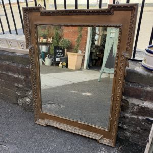 Amazing Art-Deco Gold Mirror