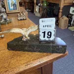 Vintage Perpetual Desk Calendar, Lands End
