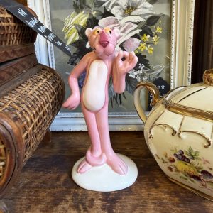 Pink Panther Figurine, Japan, 1980s