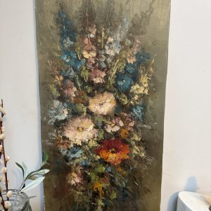 Floral Bouquet, Original Oil, Signed S Leigh
