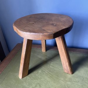 Old Wooden Milking Stool