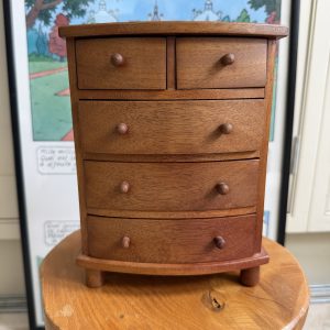 Miniature Bow Front Drawers