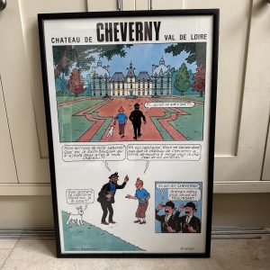 Tin-Tin Poster, Framed
