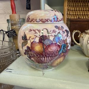 Mason’s Lustre Fruit Ginger Jar, 1940s