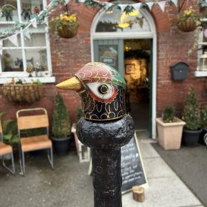 Vintage Cloisonné Bird Head